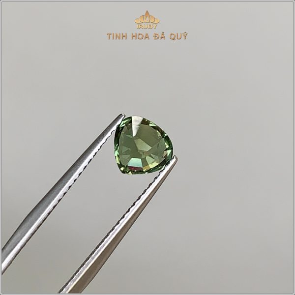 Đá Sapphire xanh lục tự nhiên 100% 1,29ct - IRGS244 2406129 hình ảnh 4