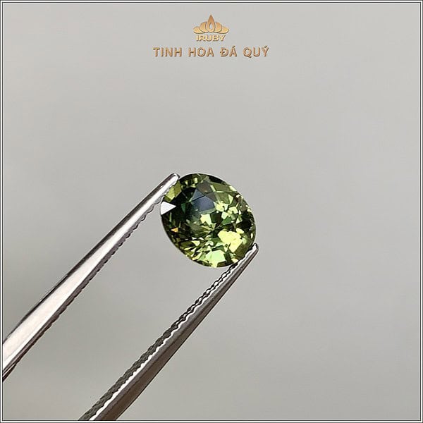 Đá Sapphire xanh lục tự nhiên 100% 1,72ct - IRGS245 2406172 hình ảnh 1