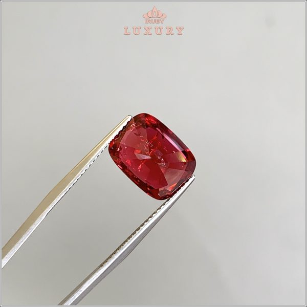 Đá Spinel Lục Yên màu đỏ đẹp VIP 5,78ct - IRSI108 2406578 hình ảnh 4