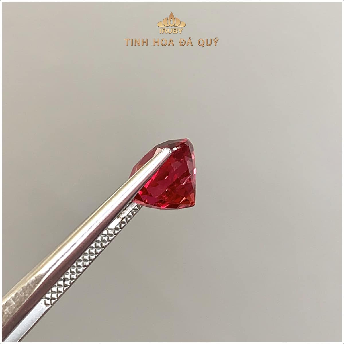 Đá Spinel Lục Yên tự nhiên 100% 3,09ct - IRSI107 2406309 hình ảnh 3