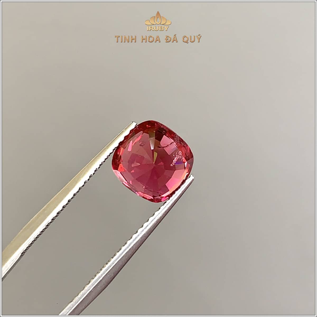 Đá Spinel Lục Yên tự nhiên 100% 3,09ct - IRSI107 2406309 hình ảnh 4