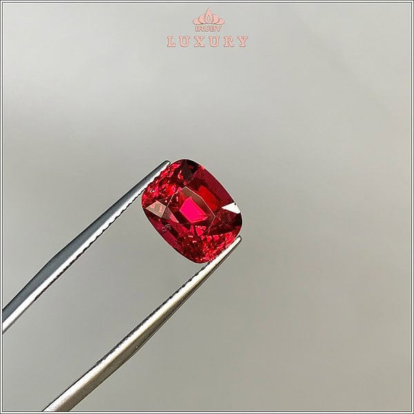 Đá Spinel đỏ Lục Yên tự nhiên 100% 4,10ct - IRSI110 2406410 hình ảnh 1