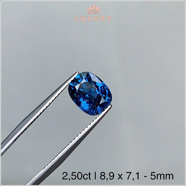 Đá Spinel xanh Cobalt hiếm đẹp 2,50ct - IRSI112 2406250 hình ảnh 1