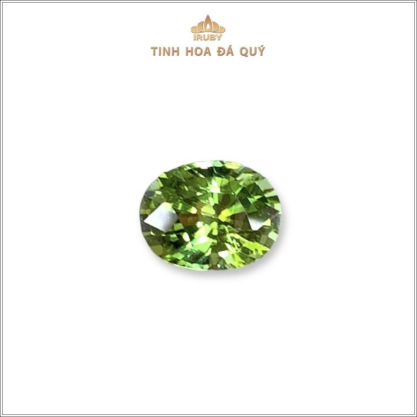 Đá Tourmaline xanh lá mạ tự nhiên 100% 2,45ct - IRTM41 2406245 hình ảnh