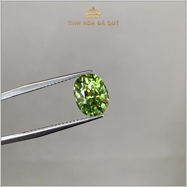 Đá Tourmaline xanh lá mạ tự nhiên 100% 2,45ct - IRTM41 2406245 hình ảnh 1