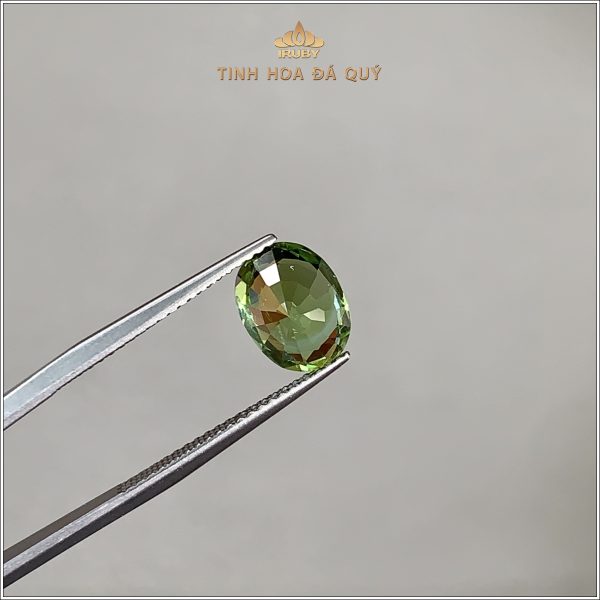 Đá Tourmaline xanh lá mạ tự nhiên 100% 2,45ct - IRTM41 2406245 hình ảnh 4