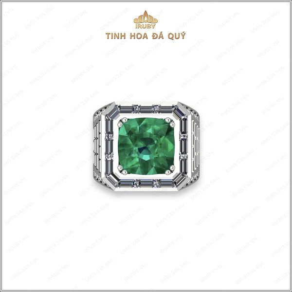 Mẫu 3D nhẫn nam Emerald Chủ Tịch - IREM 2406510 hình ảnh