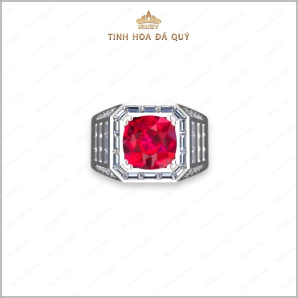 Mẫu 3D nhẫn nam Spinel Chủ Tịch – IRSI 240477