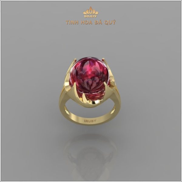 Mẫu 3D nhẫn nữ Ruby Vintage Việt Nam - IRRC161 2311135 hình ảnh 2