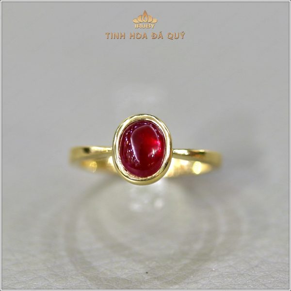 Nhẫn nữ Ruby mẫu Vintage - IRRC232 2405166 hình ảnh 1