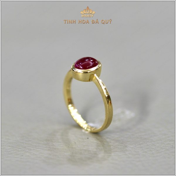 Nhẫn nữ Ruby mẫu Vintage - IRRC232 2405166 hình ảnh 4