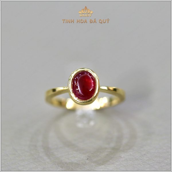 Nhẫn nữ Ruby mẫu Vintage - IRRC232 2405166 hình ảnh 5