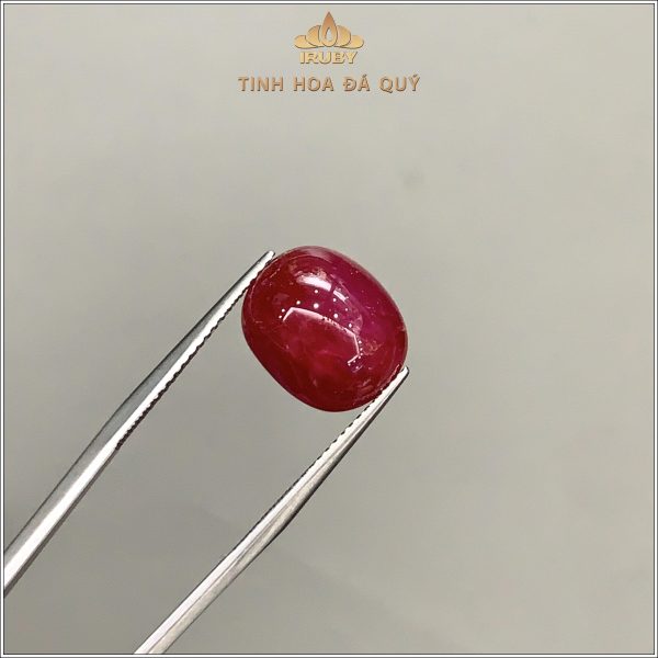 Đá Ruby cabochon Lục Yên 9,82ct -IRRC240 2407982 hình ảnh 3