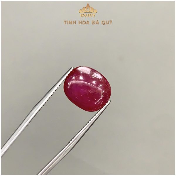 Đá Ruby cabochon Lục Yên 9,82ct -IRRC240 2407982 hình ảnh 4