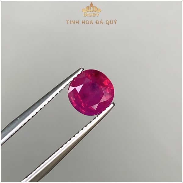 Đá Ruby facet đỏ hồng 1,86ct IRRF238 2407186 00002