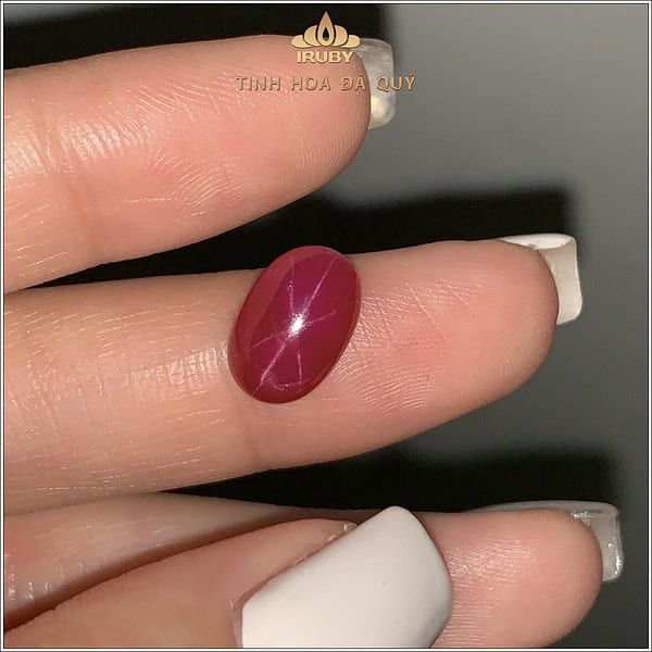 Đá Ruby sao tự nhiên 10% 7,00ct - IRSR242 2407700 hình ảnh 2