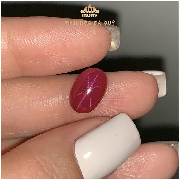 Đá Ruby sao tự nhiên 10% 7,00ct - IRSR242 2407700 hình ảnh 4