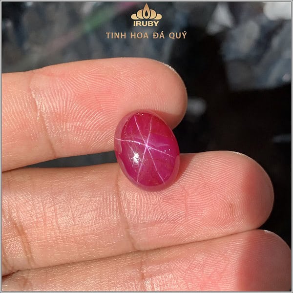 Đá Ruby sao tự nhiên 100% 15,3ct IRSR239 2406153 hình ảnh 3