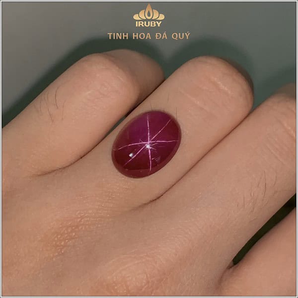 Đá Ruby sao tự nhiên 100% 15,3ct IRSR239 2406153Đá Ruby sao tự nhiên 100% 15,3ct IRSR239 2406153 hình ảnh 4