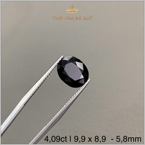 Đá Sapphire Đen Phan Thiết tự nhiên 100% 4,09ct - IRSP272 2407409