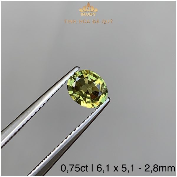 Đá Sapphire bicolor tự nhiên 100% 0,75ct IRSP261 2407075