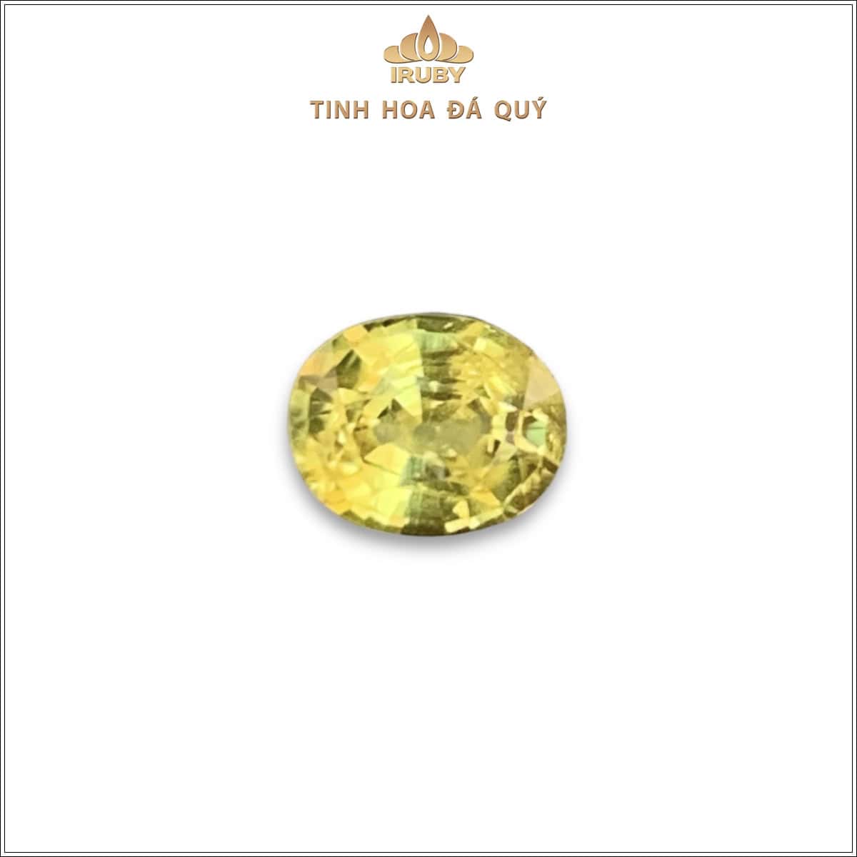 Đá Sapphire vàng tự nhiên 100% 0,85ct – IRYS266 2407085
