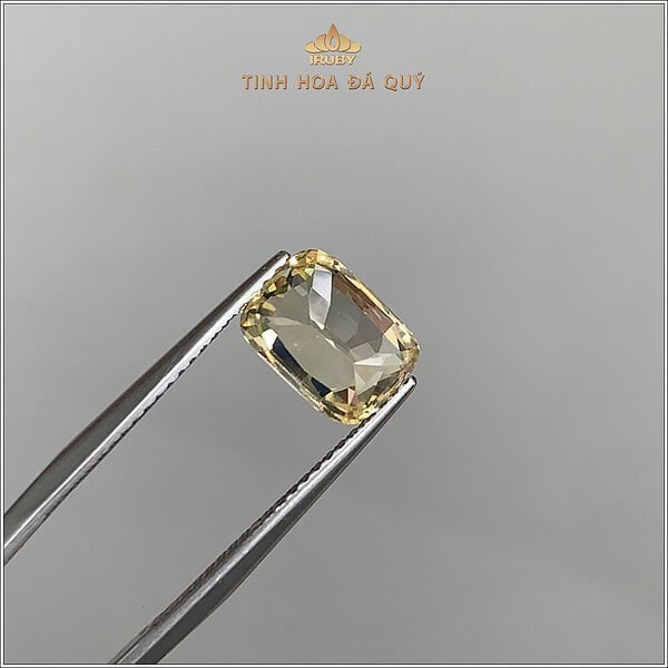 Đá Sapphire vàng tự nhiên 100% 2,58ct - IRYS257 2407258 hình ảnh 4