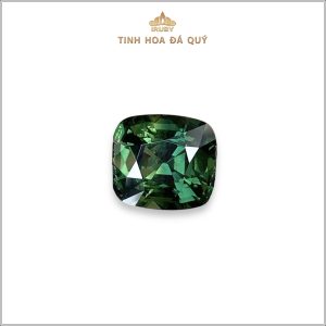 Đá Sapphire xanh lục Phan Thiết tự nhiên 100% 5,75ct - IRGS252 2407575 hình ảnh