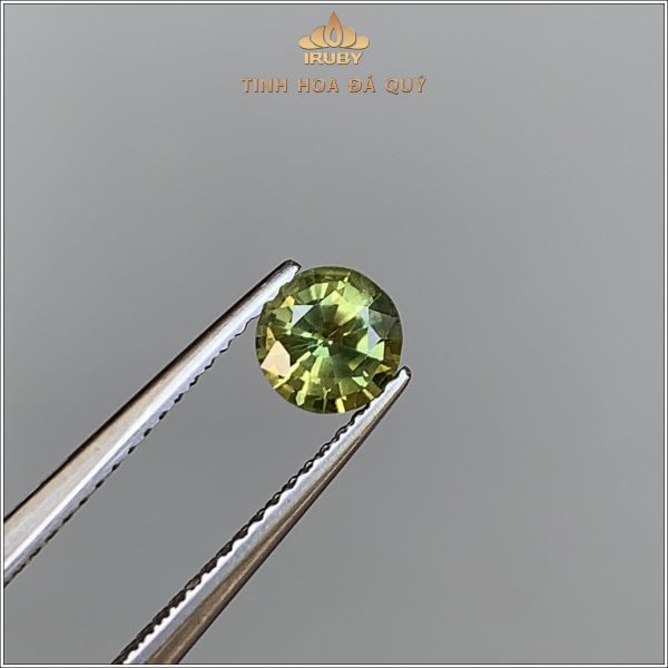 Đá Sapphire xanh lục tự nhiên 100% 0,82ct IRGS267 2407082 hình ảnh 3