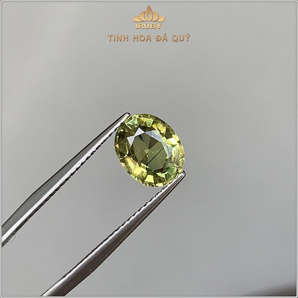 Đá Sapphire xanh lục tự nhiên 100% 2,16ct IRGS258 2407216 hình ảnh 1