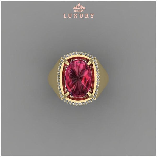 Mẫu 3d nhẫn Ruby Vintage - IRRC229 2405885 hình ảnh 1