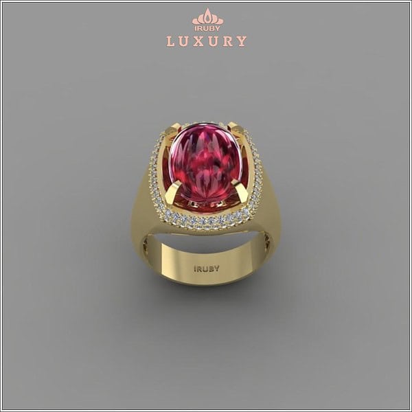 Mẫu 3d nhẫn Ruby Vintage - IRRC229 2405885 hình ảnh 3