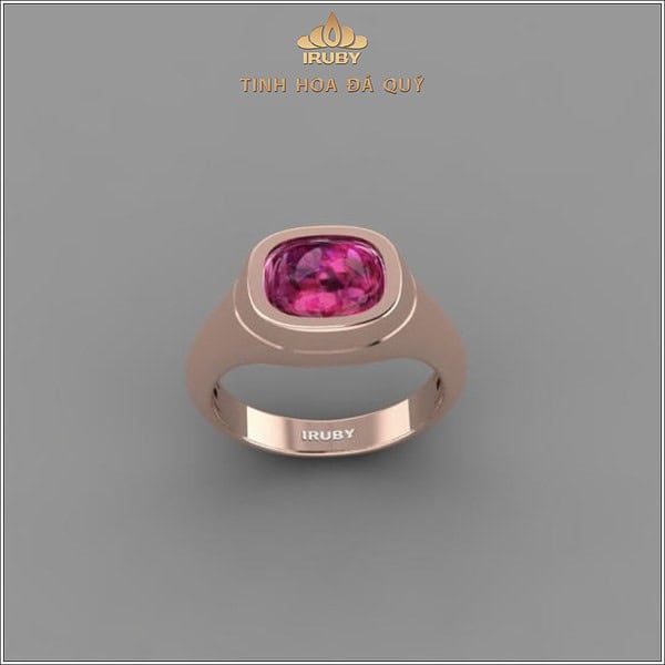 Mẫu nhẫn 3d mẫu nhẫn vintage Ruby - IRRC 219 2403397 hình ảnh 1