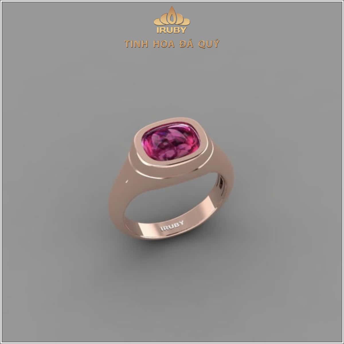 Mẫu nhẫn 3d mẫu nhẫn vintage Ruby - IRRC 219 2403397 hình ảnh 2