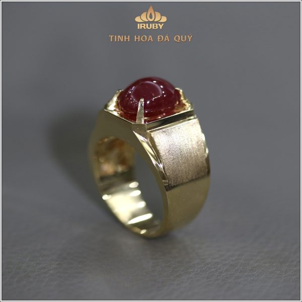 Nhẫn nam Ruby mẫu Doanh Nhân - IRRC2407887 hình ảnh 3