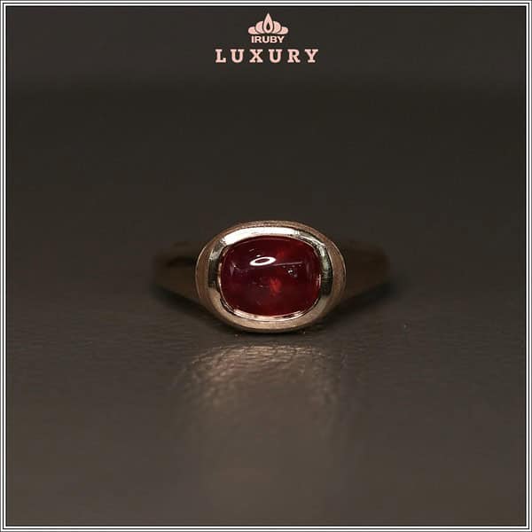 Nhẫn nam Ruby Vintage phân khúc LUXURY - IRRC 219 2404397 hình ảnh 4