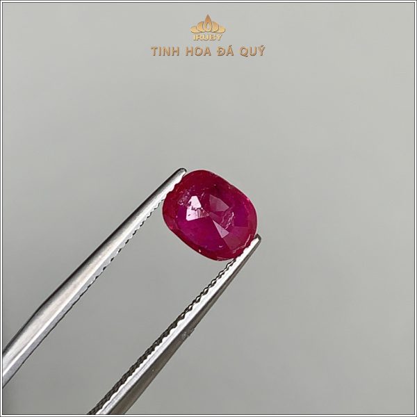 Đá Ruby Lục Yên đỏ huyết bồ câu 1,42ct- IRRF246 2408142 hình ảnh