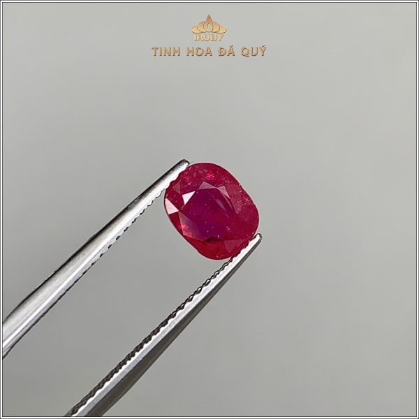 Đá Ruby Lục Yên đỏ huyết bồ câu 1,42ct- IRRF246 2408142 hình ảnh 3