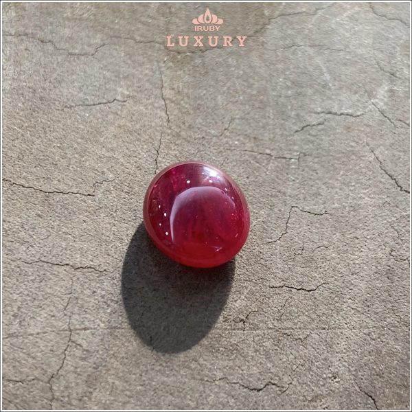 Đá Ruby cabochon Lục Yên tự nhiên 100% 12,3ct - IRRC254 2408123 hình ảnh 1