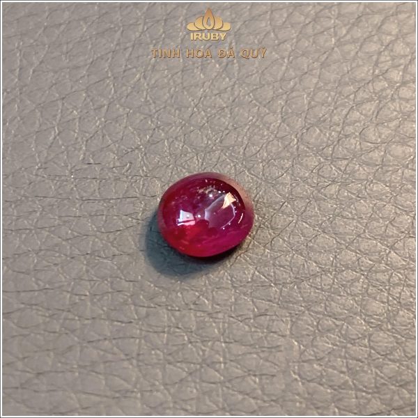 Đá Ruby cabochon đỏ huyết 2,41ct - IRC 255 2408241 hình ảnh 2