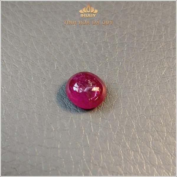 Đá Ruby cabochon đỏ huyết 2,41ct - IRRC255 2408241 hình ảnh 6