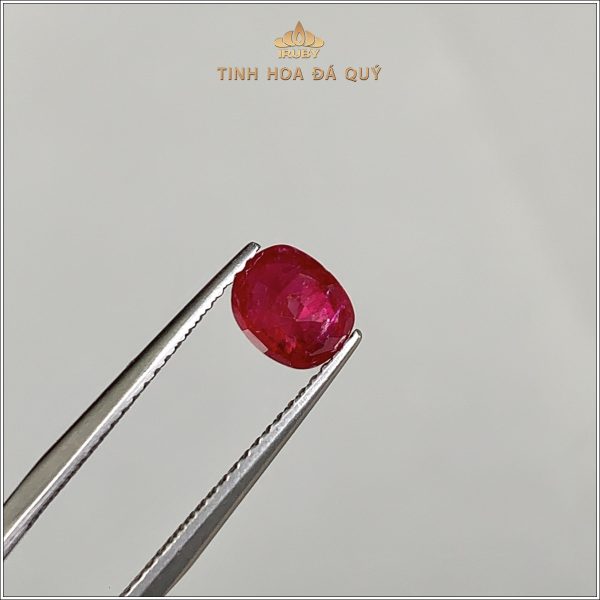 Đá Ruby đỏ huyết Lục Yên tự nhiên 100% 1,10ct - IRRF247 2408110 hình ảnh