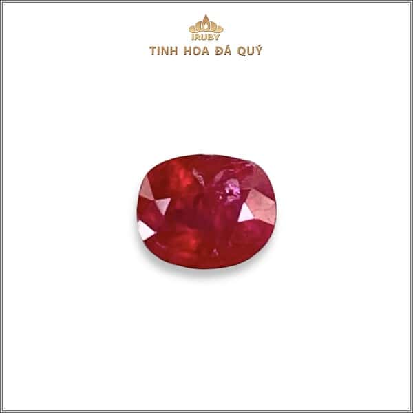 Đá Ruby đỏ huyết Lục Yên tự nhiên 100% 1,10ct - IRRF247 2408110 hình ảnh 1