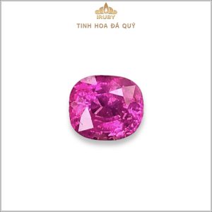 Đá Ruby facet đỏ hồng Lục Yên 1,61ct IRRF248 2408161