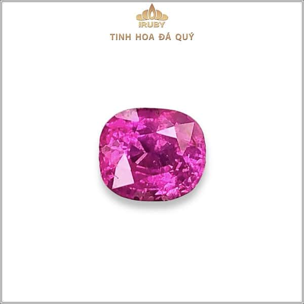 Đá Ruby facet đỏ hồng Lục Yên 1,61ct IRRF248 2408161