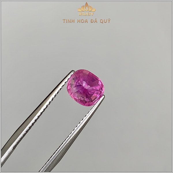 Đá Ruby facet đỏ hồng Lục Yên 1,61ct IRRF248 2408161