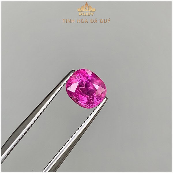 Đá Ruby facet đỏ hồng Lục Yên 1,61ct IRRF248 2408161