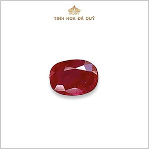 Đá Ruby facet đỏ huyết Lục Yên 1,07ct - IRRF253 2408107 hình ảnh 2