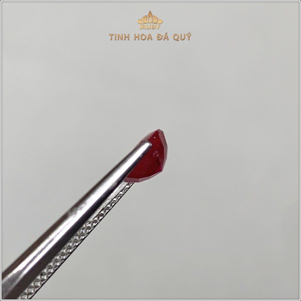 Đá Ruby facet đỏ huyết Lục Yên 1,12ct IRRF245 2407112 hình ảnh 1