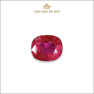 Đá Ruby facet đỏ huyết Lục Yên 1,12ct IRRF245 2407112 hình ảnh 2